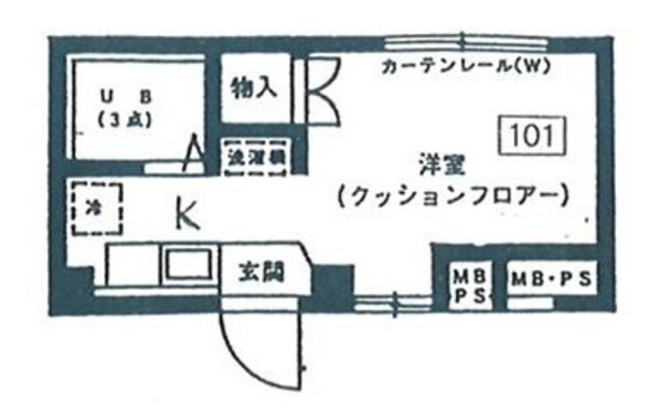 向丘ハウスの物件間取画像